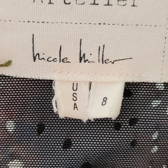 SOLD - Nicole Miller Abstract Print Dress US 8 - Picture 3 of 11